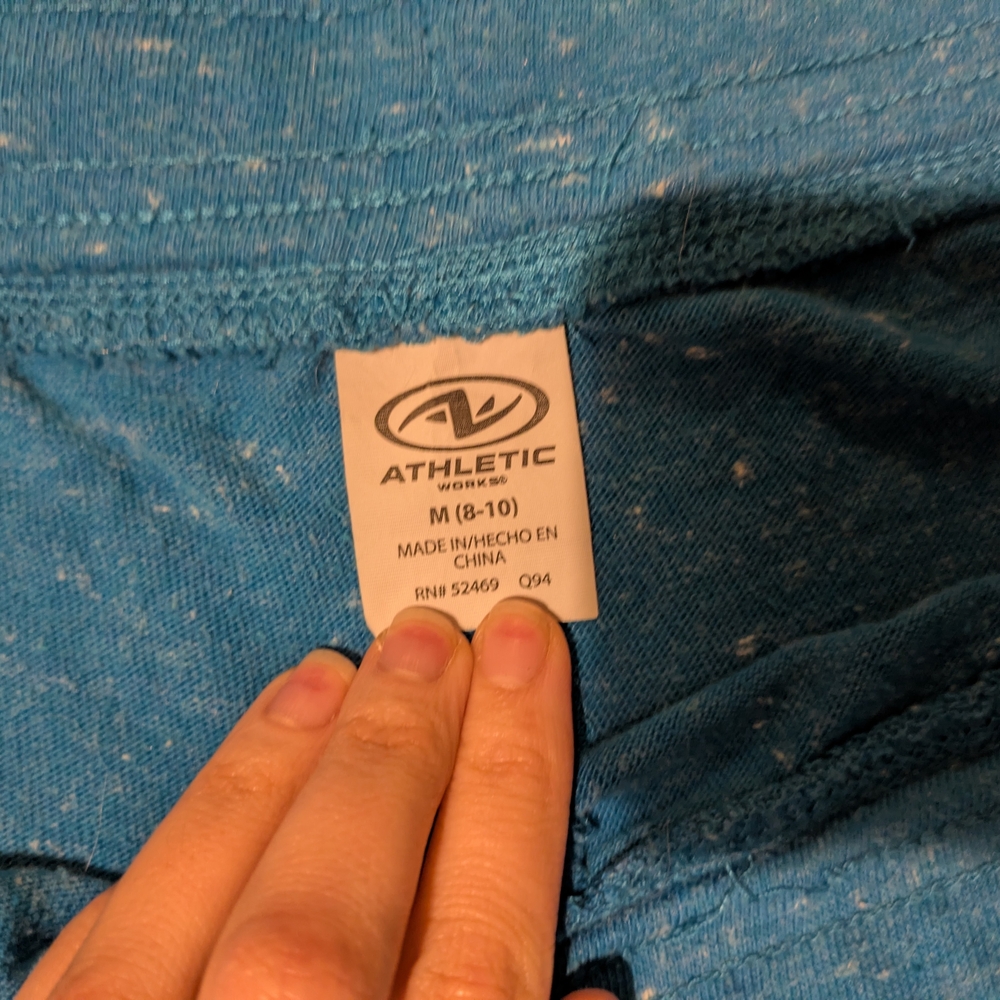 Two For 1! Athletic Works Women's Athletic Shorts - Blue and Maroon - Picture 5 of 7
